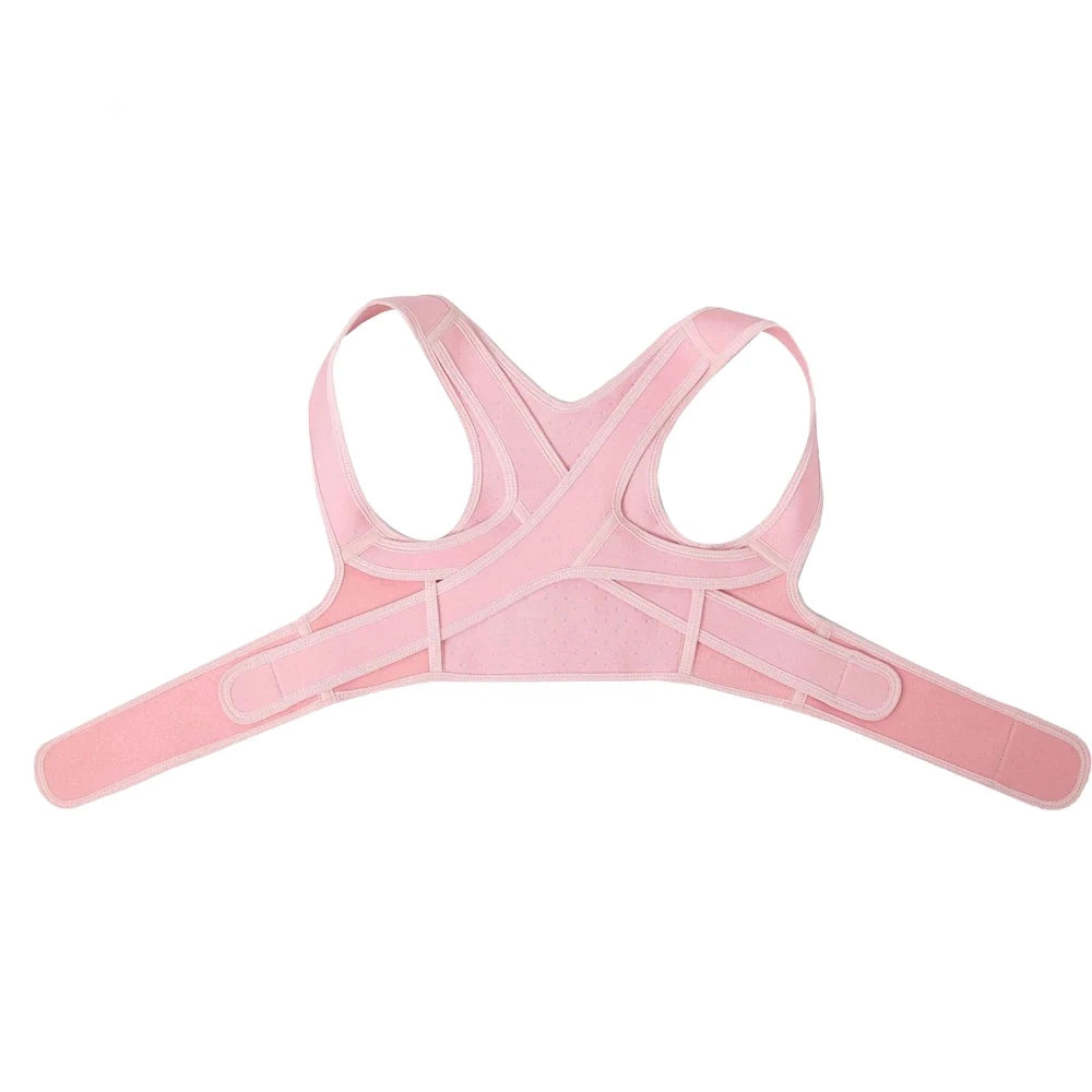 Pink back posture corrector