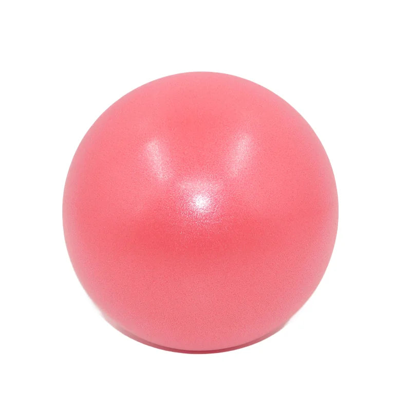 Red mini yoga ball- core strength and balance